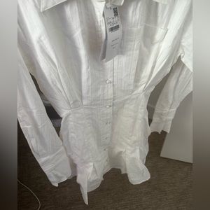 Women’s Dress, white, urban revivo, size small , new with tags